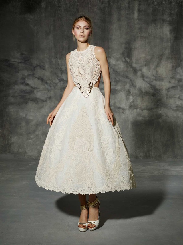Vestidos de outlet novia midi